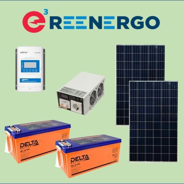 Автономная солнечная электростанция Reenergo