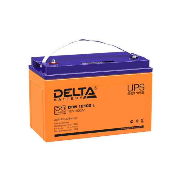 Аккумулятор Delta DTM 12100 L