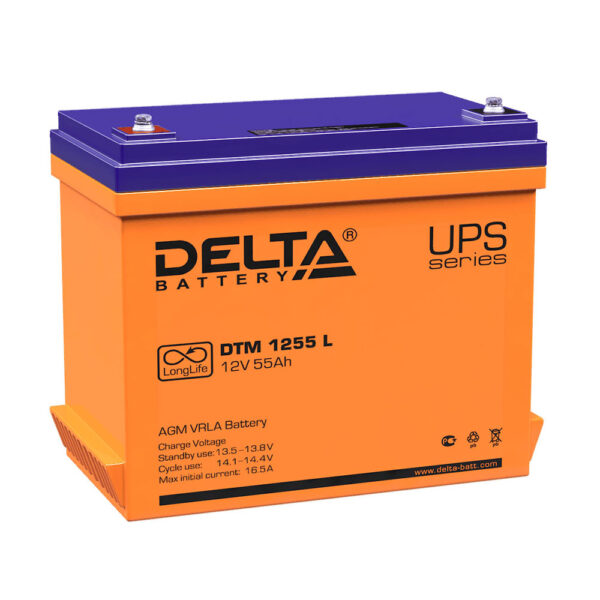 Аккумулятор Delta DTM 1255 L
