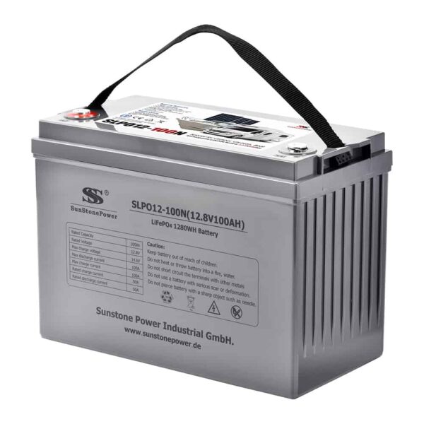 LiFePO4 аккумулятор SunStonePower SLPO12-100 (12В | 100Ач)